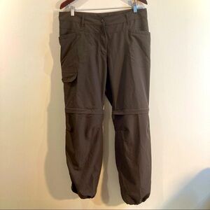 MEC Sz 12 Convertible Cargo Style Many Pockets Elastic  Drawstring Hiking Pants